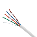 UNIVIEW UV-UTP5E-300-BC24AWG-DCA-B-W - Uniview cable UTP categoría 5E, - Conductor OFC,100% cobre - Diámetro 24 AWG-0,49mm - Certificado Dca-s2,d2,a1 - Cubierta exterior LSZH / Color blanco-gris - Se suministra en caja de cartón de 305 metros - imagen 1