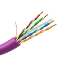 UNIVIEW UV-UTP6-300-BC24AWG-B2CA-R-V - Uniview Cable UTP categoría 6 - Conductor OFC,100% cobre - Diámetro 24 AWG-0,53mm - Certificado CPR: B2ca-s1a,d0,a1 - Cubierta exterior LSZH / Color violeta - Se suministra en bobina de madera de 305m - imagen 1