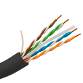UNIVIEW UV-UTP6-305-OUTDOOR - Cable UTP rigido Uniview - Categoría 6 - Cumple con 90m Fluke test - Conductor CCA 23AWG - Rollo de 305 metros - Cubierta especial para exterior - imagen 1