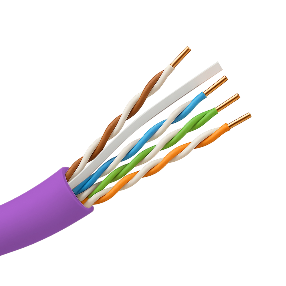 UNIVIEW UV-UTP6-305-PVC-Eca-PU - Cable UTP Uniview PVC - Categoría 6 - Cumple con 90m Fluke test - Rollo de 305 metros - Conductor CCA - Diámetro 6.0 mm - imagen 1