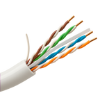 UNIVIEW UV-UTP6-500-BC24AWG-DCA-R-W - Uniview cable UTP categoría 6 - Conductor OFC,100% cobre - Diámetro 24 AWG-0,53mm - Certificado Dca-s2,d2,a2 - Cubierta exterior LSZH / Color blanco - Se suministra en caja de cartón de 500m - imagen 1