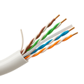 UNIVIEW UV-UTP6A-300-BC23AWG-DCA-R-W - Uniview cable UTP Categoría 6A - Conductor OFC,100% cobre - Diámetro 23 AWG-0,55mm - Certificado CPR: Dca-s2,d2,a2 - Cubierta exterior LSZH / Color blanco-gris - Se suministra en bobina de madera de 305m - imagen 1