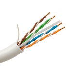 UNIVIEW UV-UTP6A-300-BC23AWG-DCA-R-W - Uniview cable UTP Categoría 6A - Conductor OFC,100% cobre - Diámetro 23 AWG-0,55mm - Certificado CPR: Dca-s2,d2,a2 - Cubierta exterior LSZH / Color blanco-gris - Se suministra en bobina de madera de 305m - imagen 1