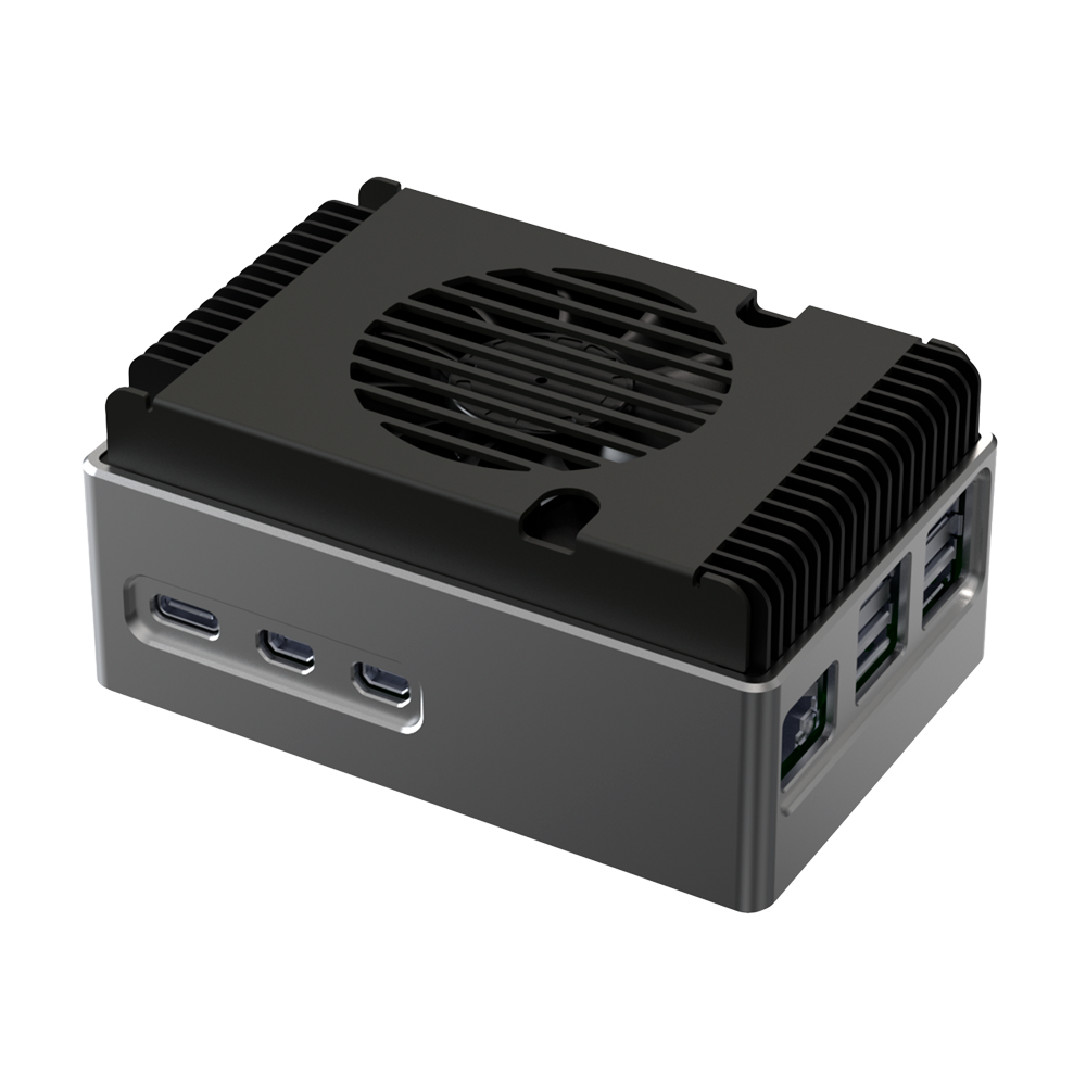 VCA TECHNOLOGY VCA-ABP100 - VCA Technology VCAserver análisis video IA - Broadcom BCM2712 - Hailo-8 - 64GB SD card - S.O. Linux Ubuntu 22.04 LTS - Incluye 8 licencias ProAi