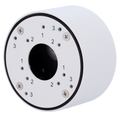 VCA TECHNOLOGY VCA-BJC07 - Caja de conexiones - Para cámaras bullet - Apto para uso exterior - Instalación en techo o pared - Color blanco (RAL9003) - Pasador de cables - imagen 1
