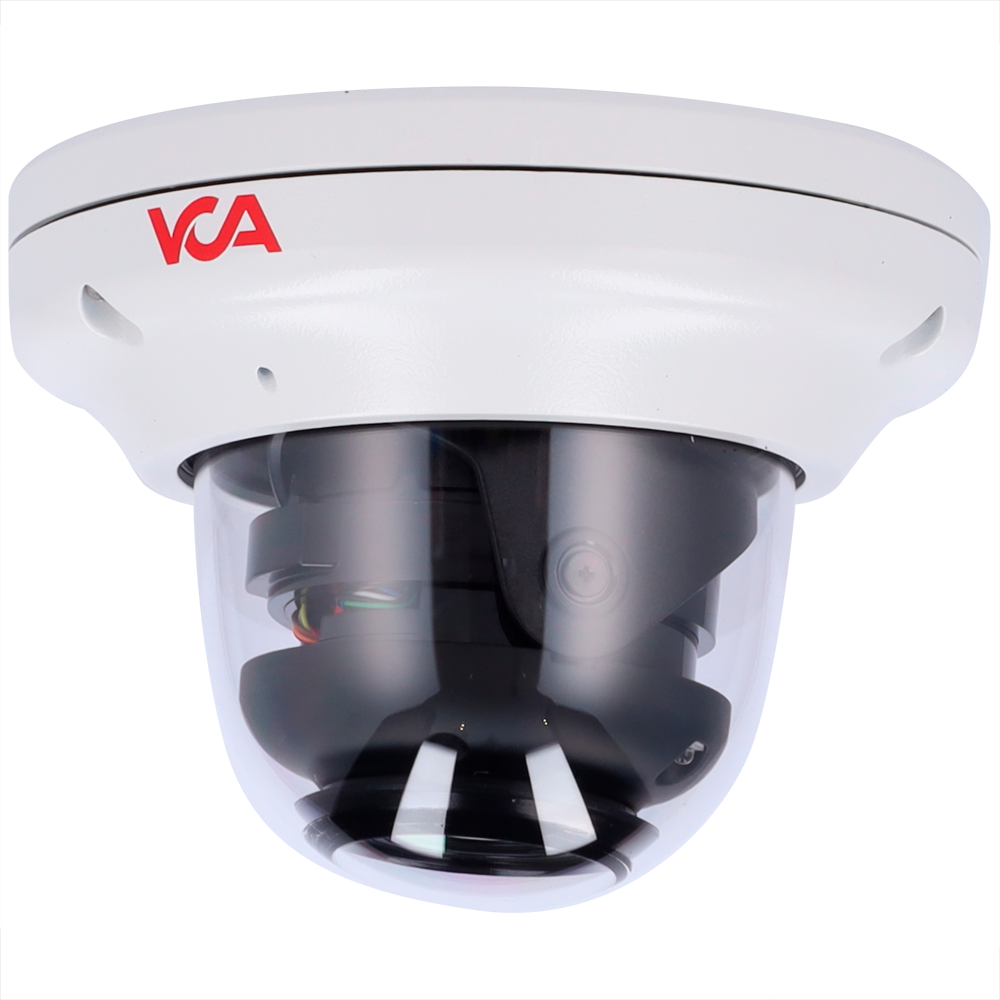VCA TECHNOLOGY VCA-IPAi358-MR - VCA Technology - Cámara IP mini domo gama IPAi - Resolución 8Mpx lente 2.7~13.5mm. IR 30m. - Analítica de video VCA (deep learning opcional) - Compatible ONVIF perfil S/T/M - Certificados NDAA, IK10, IP67 - imagen 1