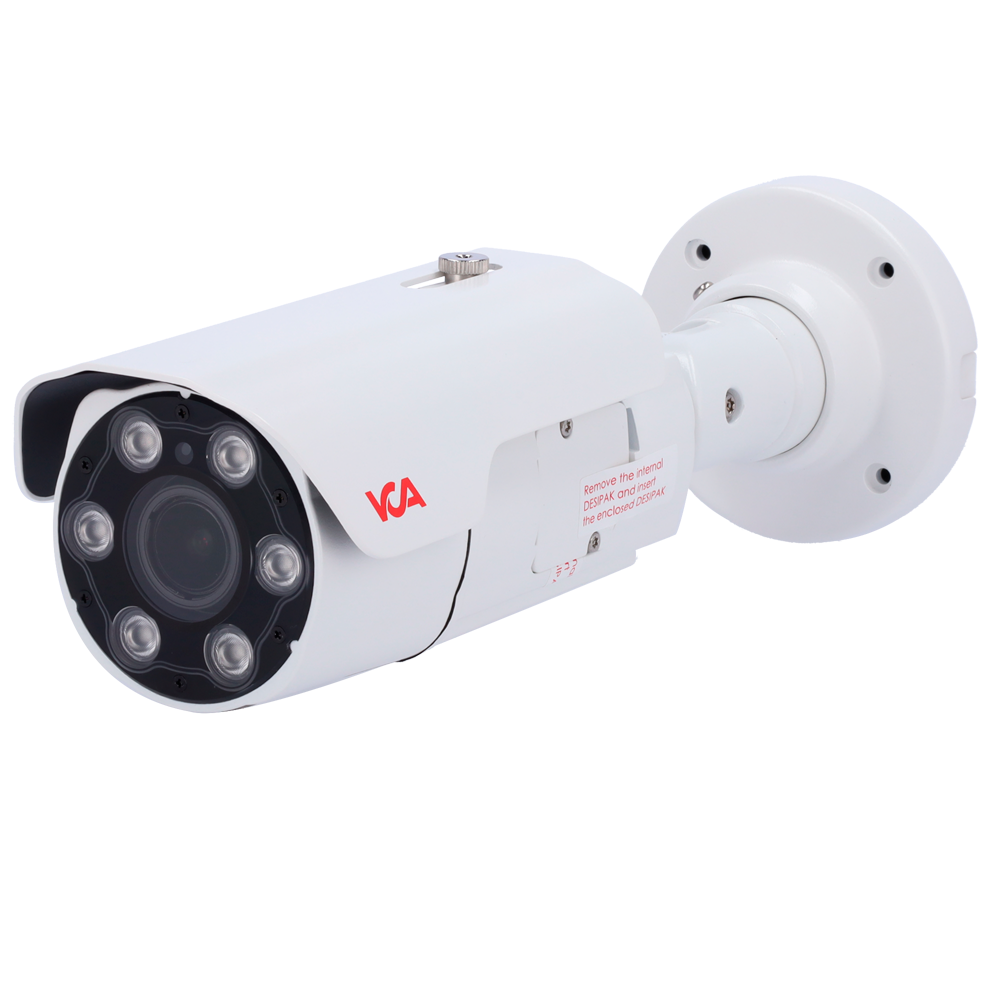 VCA TECHNOLOGY VCA-IPAi65A08-MR - VCA Technology - Cámara IP bullet gama IPAi - Resolución 4K lente 2.7 ~ 13.5mm. IR 40m. - Analítica de video VCA (deep learning opcional) - Compatible ONVIF perfil S/T/M - Certificados NDAA, IK10, IP67 - imagen 1