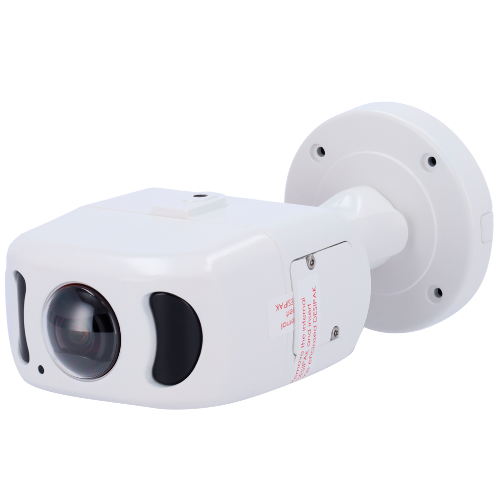 VCA TECHNOLOGY VCA-IPAi66A08-FR - VCA Technology - Cámara IP bullet 180º gama IPAi - Resolución 4K lente 2.3mm. IR 30m. - Analítica de video VCA (deep learning opcional) - Compatible ONVIF perfil S/T/M - Certificados NDAA, IK10, IP67 - imagen 1