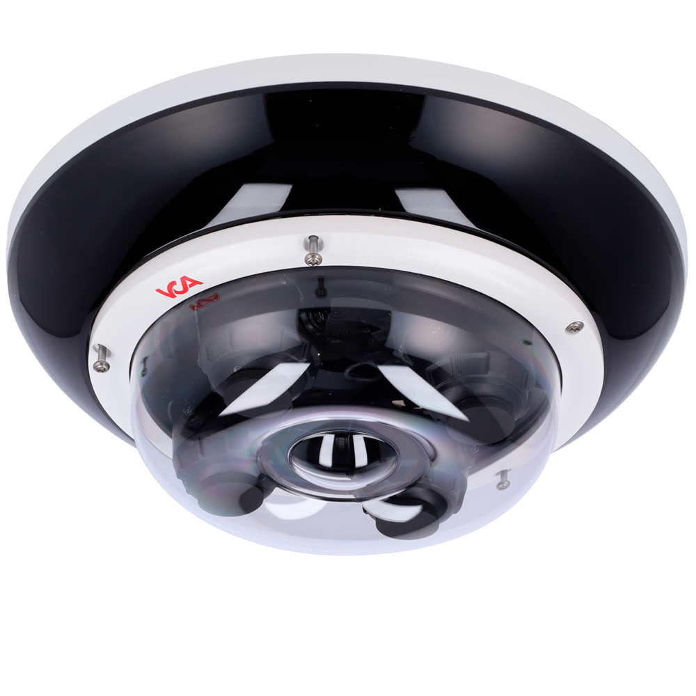 VCA TECHNOLOGY VCA-IPAi97A20-MR - VCA Technology - Cámara IP Surround View gama IPAi - Resolución 4 x 5Mpx lente 2.8 ~ 8mm. IR 30m. - Analítica de video VCA (deep learning opcional) - Compatible ONVIF perfil S/T/M - Certificados NDAA, IK10, IP67 - imagen 1