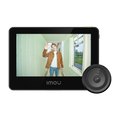 IMOU VD1-5M0S-IMOU - Mirilla Inteligente AOV VD1 5MP - Wifi 6 Dual / 4800mAh - Lente 3.6mm / Pantalla 4,3" - Area de detección customizable - IMOU SENSE humanos en modo AOV - Para uso interior/Apta para mirilla tradicional