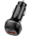 VEGER VG-CC62-1A1C - VEGER - Mechero coche - Potencia 51W - Carga rápida PD30W, QC18W - Salidas USB-C, USB-A - Color Negro - imagen 1