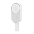VEGER VG-W0102 - VEGER Power bank inalámbrica con LEDs - Capacidad 1200mAh - Entrada USB-C - Salida Inalámbrica para AppleWatch - Carga 1 dispositivo - Color blanco - imagen 1