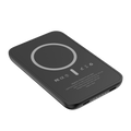 VEGER VG-W0553P - VEGER Power bank magnética inalámbrica - Capacidad 5000mAh - Entradas USB-C, Lightning - Salidas USB-C, Inalámbrica - Carga 2 dispositivos | Soporte plegable - Carga rápida PD20W / Inalámbrica QI - imagen 1