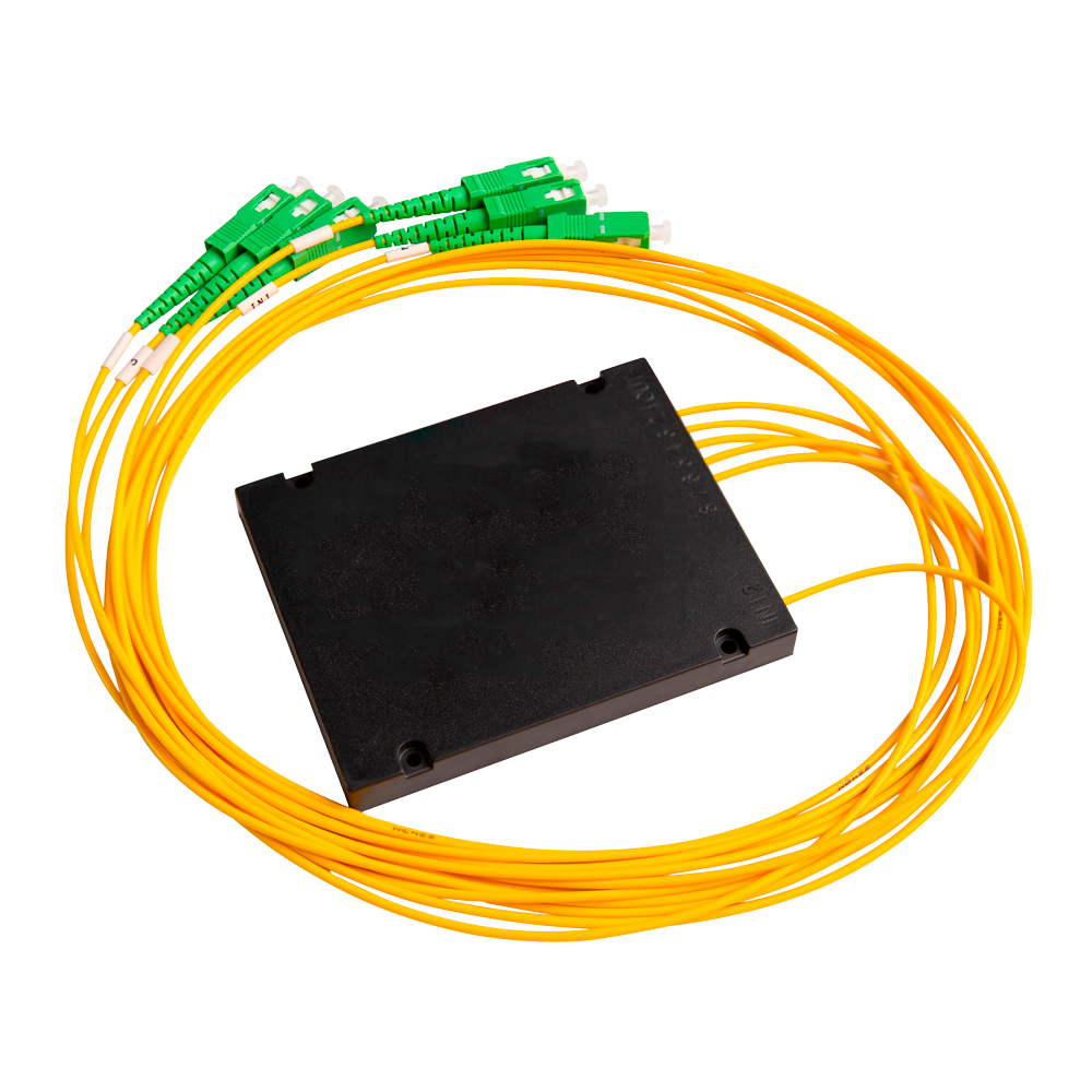 VSOL-SC-APC-OS2-1M-Y-116-ABS - Vsol Splitter Óptico Pasivo - Longitud de onda 1260 nm hasta 1650nm - Compatible con solución Vsol y generica - 1 x Conector SC uplink - 16 x Conectores SC para ONU´s