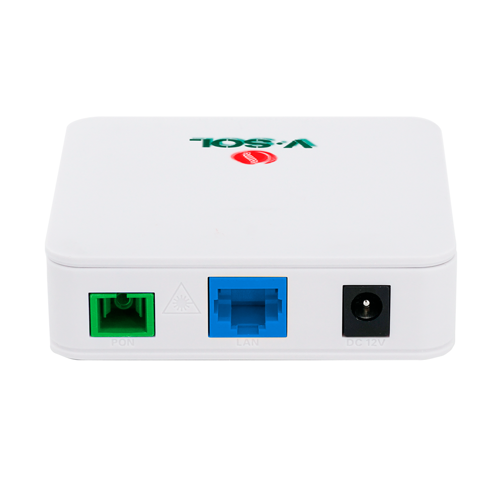 VSOL-V2801Q - V-SOL ONT XPON - 1x PON 1x LAN RJ45 10/100/1000/2500 Mbps - Ideal para FTTH doméstico y empresarial - imagen 1