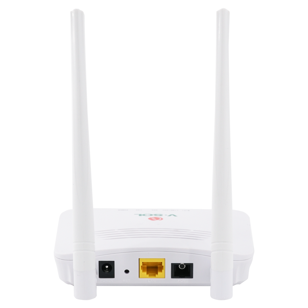 VSOL-V2801RGW - V-SOL Router ONT Wi-Fi 4 - 1X PON 1x LAN RJ45 10/100/1000Mbps - 802.11ac 2x2 doble banda 2.4 y 5GHz - Ideal para FTTH doméstico y empresarial - imagen 1