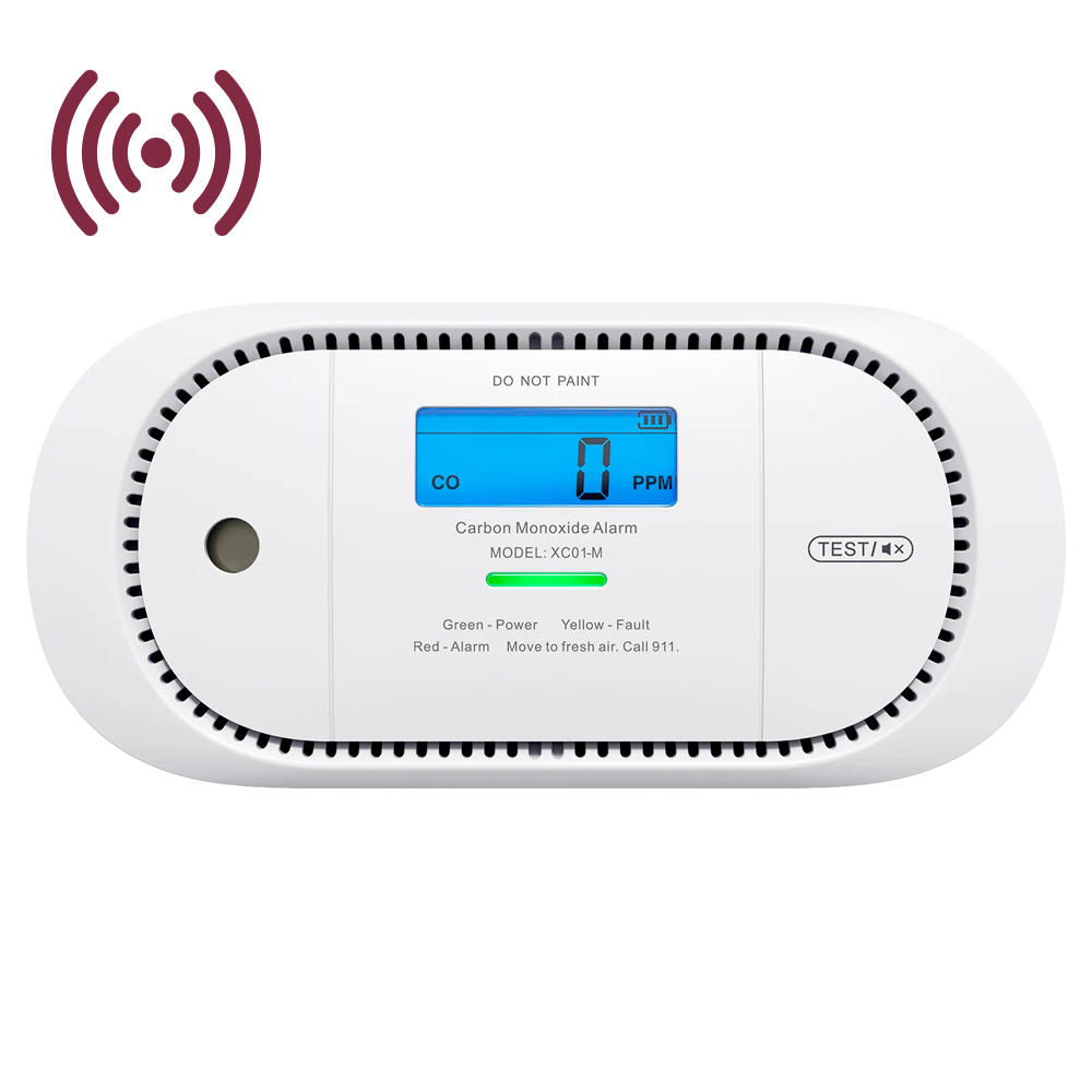X-SENSE XC01-M - Detector de CO autónomo X-Sense - Conexión con HUB SBS50 para comunicación por APP - Permite conectar 50 detectores en la misma red - Duración de la batería 5 años (reemplazable) - Indicador luminoso y alarma sonora 85 dB a 3m - Certifica - imagen 1