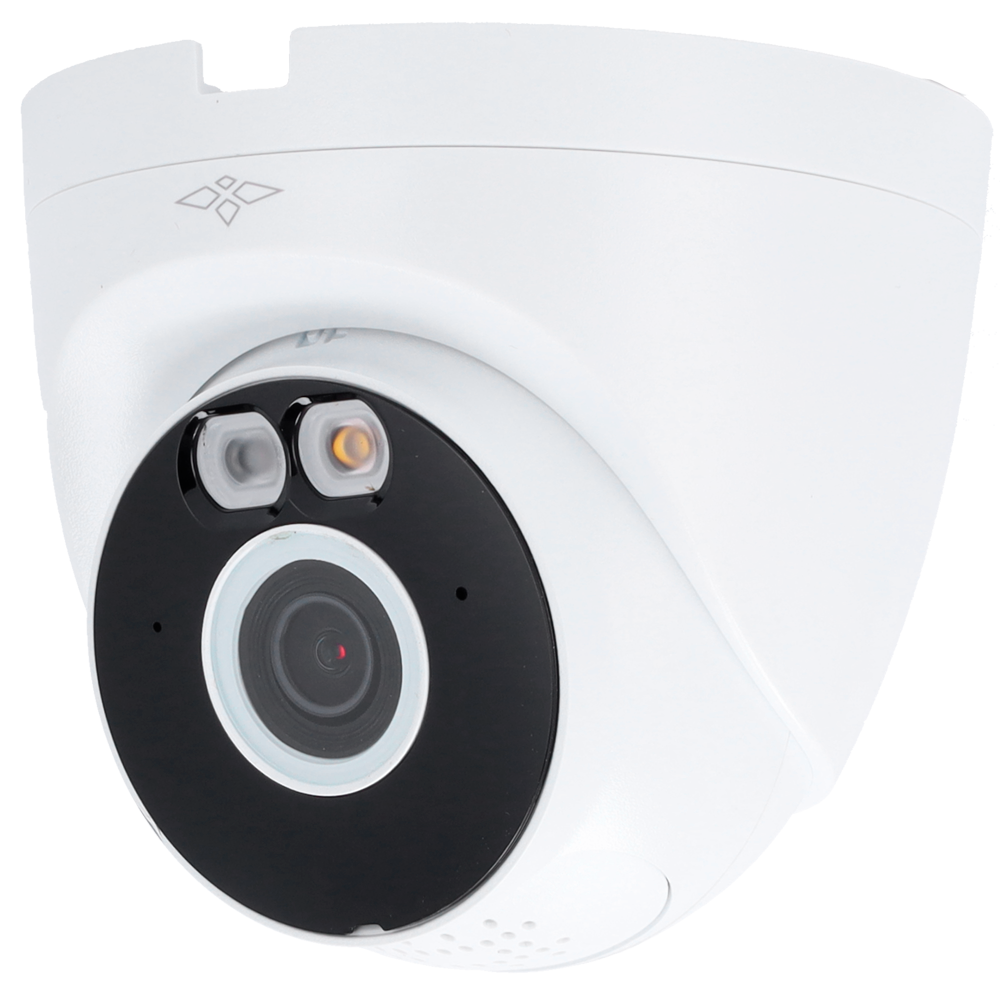X-SECURITY XS-IPT224S-4PW-TIOC - Cámara Turret IP 4Mpx gama PRO - Smart Dual Light alcance 30m | Active Deterrence - Lente 2.8 mm - IA: detección y clasificación de personas - Micrófono y altavoz | MicroSD - Wifi IEEE802.11b/g/n | Impermeable IP67 - imagen 1