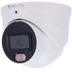 X-SECURITY XS-IPT982CA-4P-WIZCOLOR - X-Security Cámara IP Turret Wizcolor - 4 Megapíxel (2688x1520) | Sensor 1/1.8" F1.0 - Lente 2.8mm / Led blanco 50m - WDR 120dB | Micrófono integrado - WizSense, con clasificación de humano y vehículo - MicroSD 256 - imagen 1