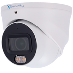 X-SECURITY XS-IPT982CA-8P-WIZCOLOR - X-Security Cámara IP Turret Wizcolor - 8 Megapíxel (3840×2160) | Sensor 1/1.8" F1.0 - Lente 2.8mm | Luz blanca 30m - WDR 120dB | Micrófono integrado - WizSense, con clasificación de humano y vehículo - MicroSD 256 - imagen 1