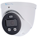 X-SECURITY XS-IPT982CA-8U-WIZCOLOR-TIOC - X-Security Cámara IP Turret Wizcolor - 8 Megapíxel (3840x2160) | Sensor 1/1.8" CMOS - Lente 2.8mm | IR+Luz Blanca 30m - WDR 120dB | Micrófono integrado - WizSense, con clasificación de humano y vehículo - Mic - imagen 1