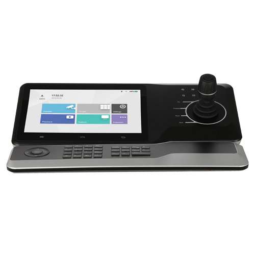 X-SECURITY XS-KB5000NK - Teclado de control IP X-Security - Pantalla LCD táctil 10" - Conexión RS485 / RS422 / RJ45 / RS232 - WiFi | Ethernet | USB | HDMI - Joystick 4 axis y mini teclado - Hasta 4 canales 4K o 16 a 1080p - imagen 1