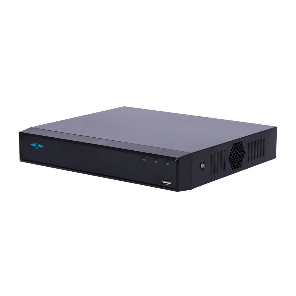 X-SECURITY XS-NVR2116-SMD - Grabador IP X-Security AI - 16 CH vídeo IP - Resolución máxima grabación 12 Mpx - Ancho de banda 80 Mbps - Salida HDMI Full HD y VGA - Admite 1 disco duro