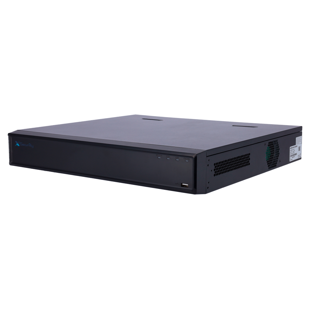 X-SECURITY XS-NVR3416A-16P-WIZ - X-Security NVR - Resolución máxima 16 Megapixel - 16 CH | 16 puertos PoE af/at - Compresión H.265 / H.264 | 4HDD - Salida HDMI 4K | Salidas de alarma - SMD, WizSense y QuickPick - imagen 1