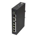 X-SECURITY XS-SW06-DIN - X-Security - Switch Carril DIN - 4 puertos RJ45 + 1 Gigabit Combo Port - Velocidad 10/100 Mbps - Plug &amp; Play - Tecnología de ahorro de energía - imagen 1