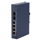 X-SECURITY XS-SW0604-96-DIN-HIPOE - X-Security Hardened L2 Managed Switch - 6 Puertos Totales (4 PoE / 2 Uplinks 1G SFP) - Suministro de ultra potencia PoE++ de hasta 90W - Alta disponibilidad con motor PoE Watchdog - Rango térmico de operación de -30°C a - imagen 1
