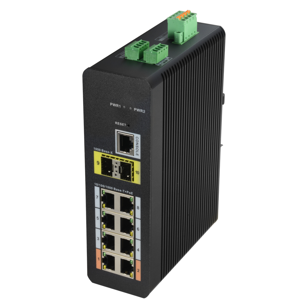 X-SECURITY XS-SW1008HIPOE-MGF-120-DIN - imagen 1
