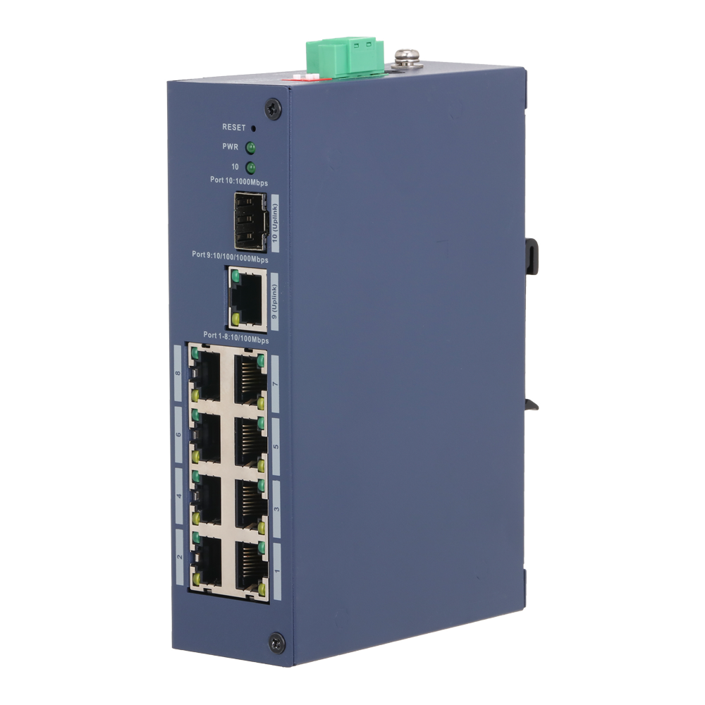 X-SECURITY XS-SW8GE1GE1SFP-MGD - Switch gestionable L2 con 8x RJ45 y 2x Uplink - 8 puertos de red local a 10/100 Mbps - Uplink dual: 1x RJ45 Gigabit y 1x SFP Gigabit - Gestión dual mediante entorno Web y Nube - Aislamiento de puertos físicos por hardware - imagen 1