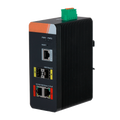 X-SECURITY XS-SWI0402HIPOE-MGF-120-DIN - X-Security Industrial L2 Managed Switch - 4 Puertos Totales (2 PoE GE / 2 Uplinks 1G SFP) - Suministro de ultra potencia PoE++ de hasta 90W - Alta disponibilidad con soporte de anillo ERPS - Tolerancia térmica extr - imagen 1
