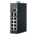 X-SECURITY XS-SWI1100-GDIN - Switch Industrial X-Security - 8 puertos RJ45 + 2 puerto Uplink (SFP) - Velocidad 10/100/1000 Mbps - Tecnología de ahorro de energía - Instalación en Carril DIN - imagen 1