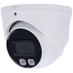 X-SECURITY XS-T887A-2E-DL - Cámara turret X-Security gama EASY - Salida 4 en 1 - Resolución 2 Mpx (1920x1080) - Lente 2.8 mm - Dual Light alcance 40 m | Micrófono integrado - IP67 | Audio sobre coaxial (CVI) | PoC - imagen 1