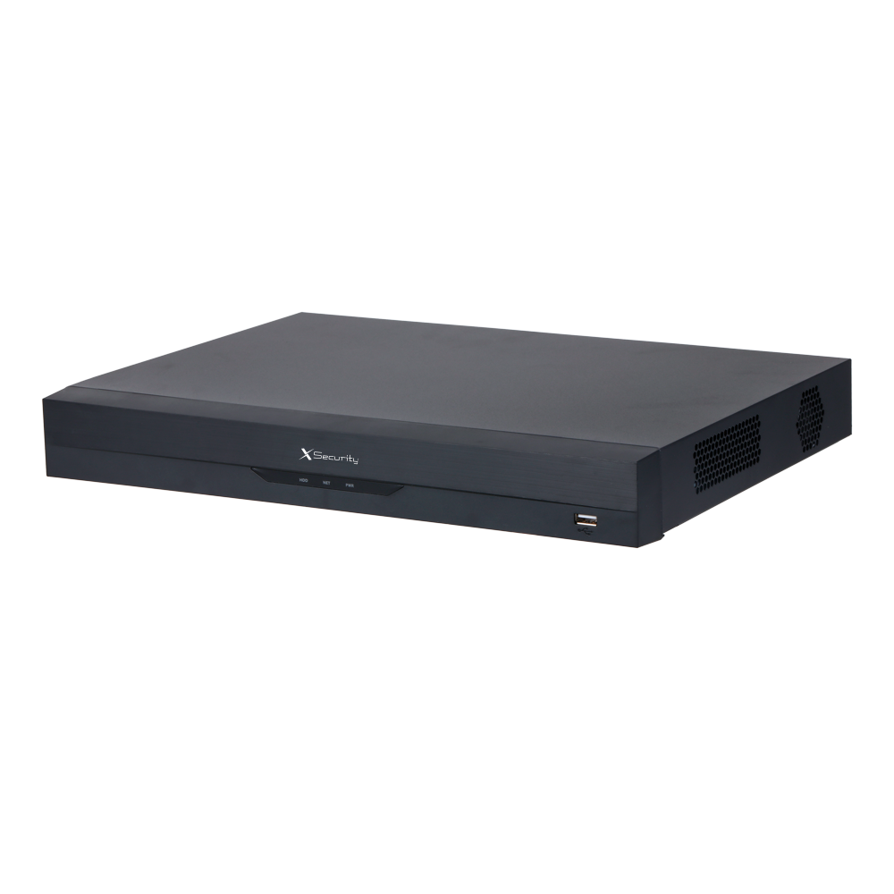 X-SECURITY XS-XVR6216A-WIZ - Videograbador 5n1 X-Security - 16 CH HDTVI/HDCVI/AHD/CVBS + 8 IP - Resolución máxima 5 Mpx - Audio sobre coaxial | SMD | AcuPick - 2 CH Reconocimiento facial - IVS Wizsense | 2 HDD | Alarmas - imagen 1