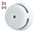 X-SENSE XS01-WX-3PACK - Pack de 3 mini detector de humo autónomo X-Sense - Comunicación WiFi 2.4GHz - Conexión a través de APP - Duración de la batería 1 año (reemplazable) - Alarma sonora 85 dB a 3m - Certificado EN 14604 - imagen 1