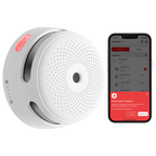 X-SENSE XS01-WX - Mini detector de humo autónomo X-Sense - Comunicación WiFi 2.4GHz - Conexión a través de APP - Duración de la batería 1 año (reemplazable) - Alarma sonora 85 dB a 3m - Certificado EN 14604 - imagen 1
