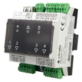 XTRALIS XTL-49841010 - XTRALIS-Modulo extensión ethernet Poe I/O slave - 4 entradas supervisadas - 4 salidas de rele - 3 indicadores led - Montaje carril din - Extensión para módulo master XTL-49841000 - imagen 1