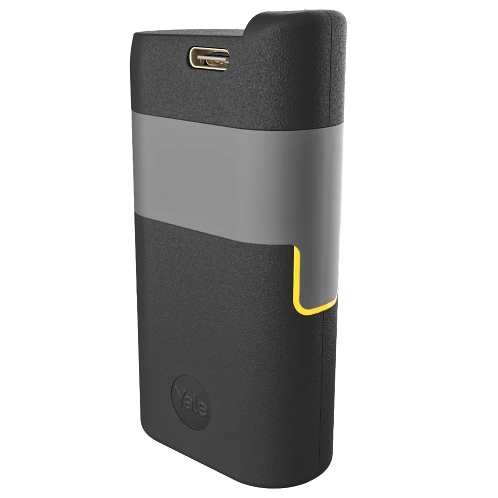 YALE-BATTERY-L2 - Accesorio de batería recargable - Larga duración de 6 meses - Capacidad 2950 mAh - Puerto USB-C para carga - LED de estado de carga - Compatible con YALE-LINUS-L2 - imagen 1