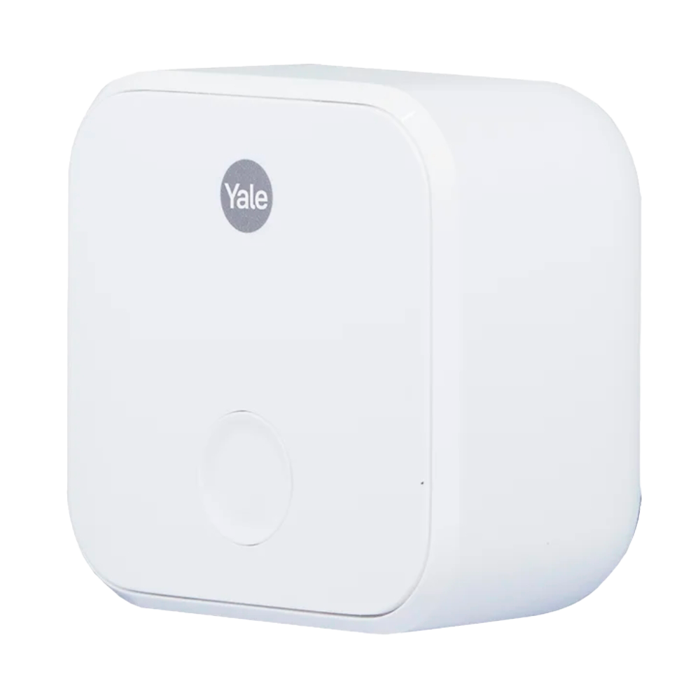 YALE-BRIDGE-WBT - Accesorio de puerta de enlace WiFi - Conexión Bluetooth con equipos - Sólo necesario para gran distancia al WiFi - Hasta 4 dispositivos vinculables - Alimentación AC 220 V - Compatible YALE-LINUS-L2 y YALE-SMARTSAFEBOX - imagen 1