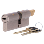 YALE-CYLINDER-HSK-3540 - Cilindro de alta seguridad doble embrague - Anti-bumping, ganzúa, taladro y rotura - Apto para YALE-LINUS-L2 - Sistema de 7 pitones activos y 2 sensores - Dimensiones 35 (interior) x 40 (exterior) mm - Incluye 2 llaves físicas - imagen 1