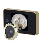 YALE-DOORVIEWER500-GOLD - Mirilla digital - Cámara 0.3 Mpx | Ángulo de visión 105º - Pantalla LCD TFT 3.2" - Puertas con espesor entre 38 y 110 mm - Alimentación con baterías AAA - Color oro - imagen 1