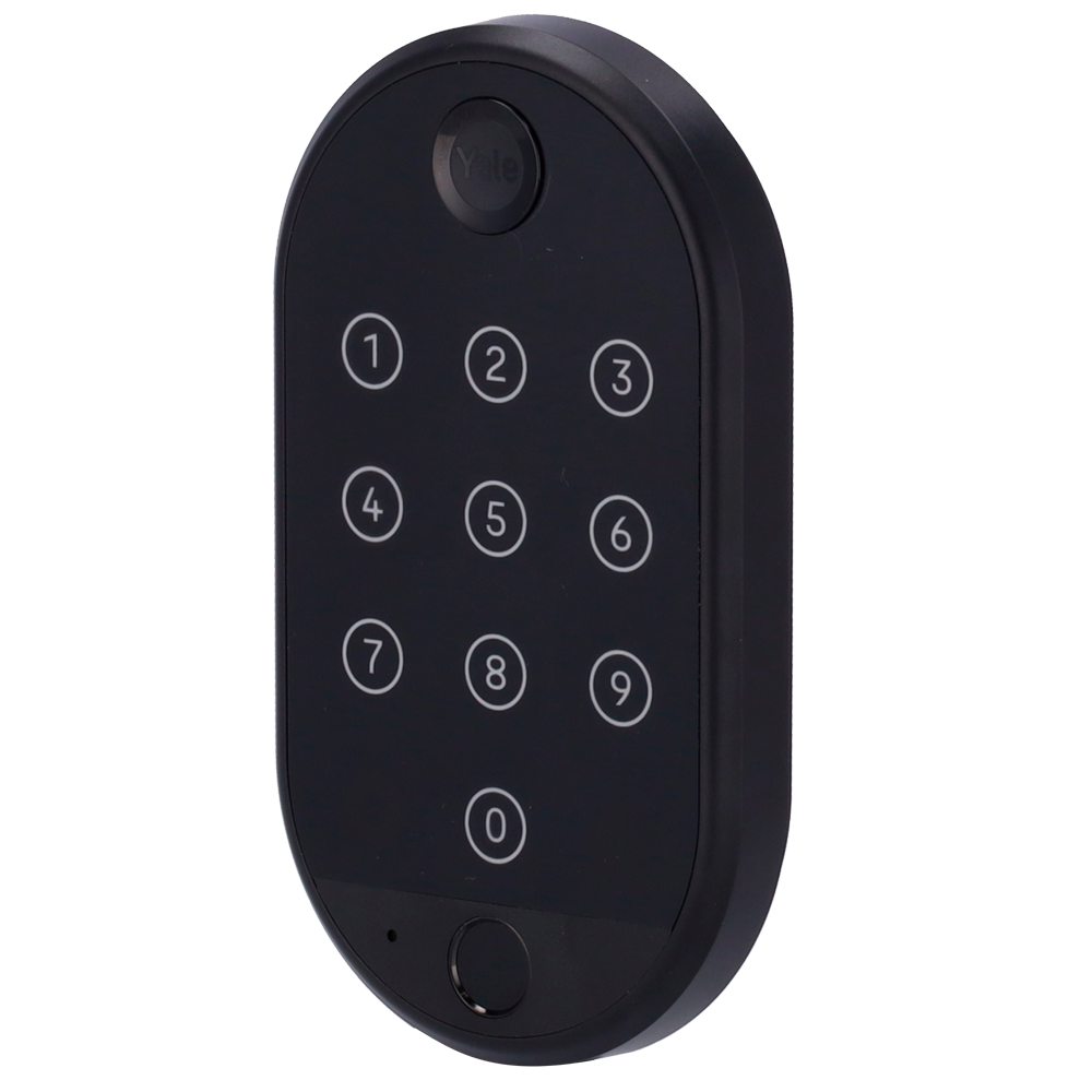 YALE-SMARTKEYPAD2-FINGERPRINT - Accesorio de teclado - Comunicación Bluetooth - Apertura y cierre con PIN o huella - Códigos de un solo uso o temporales - Alimentación con cuatro pilas AAA - Compatible con YALE-LINUS-L2 - imagen 1