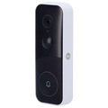 YALE-VIDEODOORBELL - Timbre inteligente con vídeo WiFi - Resolución 1080 Full HD panorámica - Audio bidireccional - Detección de movimiento y personas - Almacenamiento flash | Batería 6500 mAh - APP Yale Home | Exterior IP65 - imagen 1
