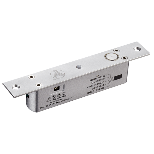 MARCA BLANCA YB-200-LED - Cerradura de seguridad electromecánica - Modo apertura Fail Safe (NC) - Fuerza de retención 1000 Kg - Sensor de estado puerta - Autocierre programable - Fabricado en aluminio