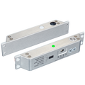 MARCA BLANCA YB-500IN-LED - Cerradura de seguridad electromecánica - Modo apertura Fail Safe (NC) - Fuerza de retención 1000 kg | Sensor de puerta - Autocierre programable - Tiempo de apertura seleccionable - Acero inoxidable SUS304 - imagen 1