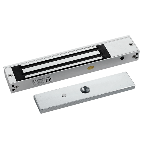MARCA BLANCA YF-180AS - Ventosa electromágnetica - Para puerta sencilla - Fuerza de retención 180 kg - Modo de apertura Fail Safe (NC) - Montaje en superficie - LED y sensor de estado