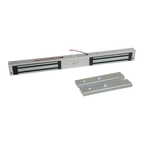 MARCA BLANCA YF-280BST-LED - Ventosa electromagnética - Para puerta doble - Fuerza de retención 280 kg por ventosa - Modo de apertura Fail Safe (NC) - Montaje en superficie - LED, sensor de estado y retardo ajustable - imagen 1