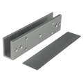 MARCA BLANCA YF-280U - Perfil en U para ventosas - Compatible con YF-280A/B/W - Apertura tanto exterior como interior - Para puertas de cristal sin marco - Grosor del cristal entre 8-15mm - Fabricado en duraluminio